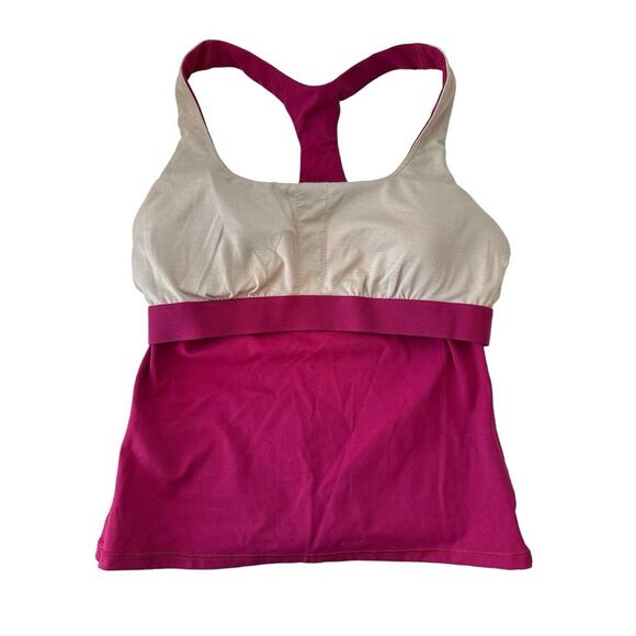 Lululemon Tank Top Women's Size‎ 8 Lightweight Tennis Tank Magenta  Outdoor NWT - Picture 6 of 6